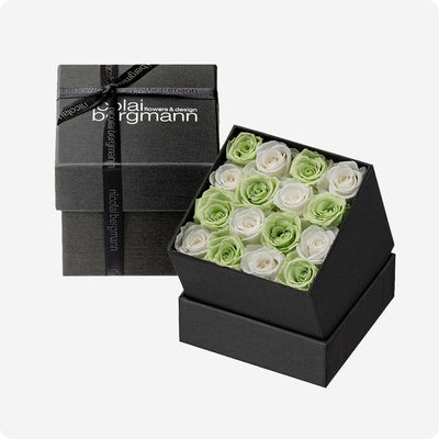 White Green Rose Mix